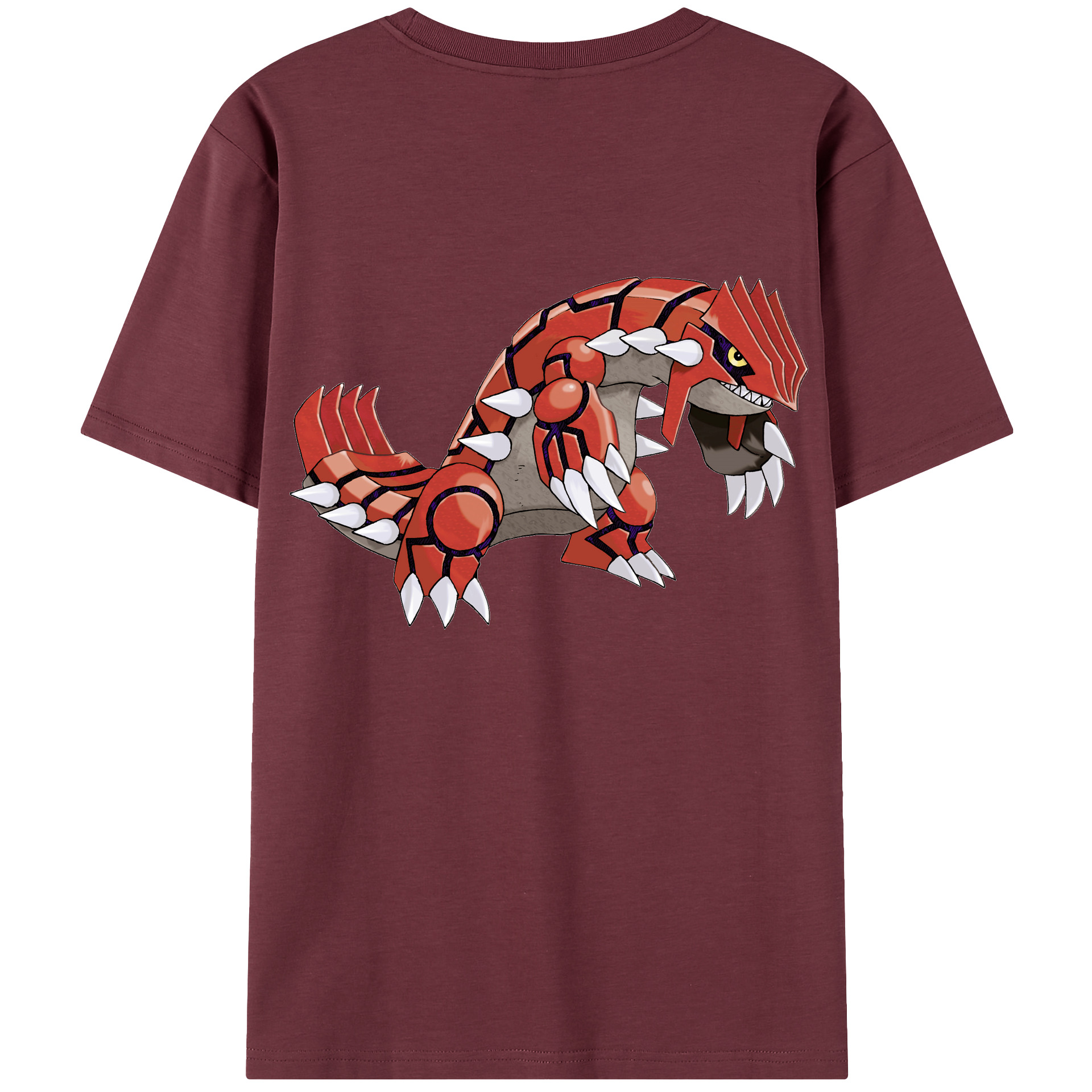 （画像用） ポケットモンスター Pokémon 綿100％半袖Tシャツ（背面プリント）